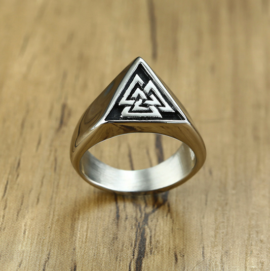 Viking Triangle Casting Ring